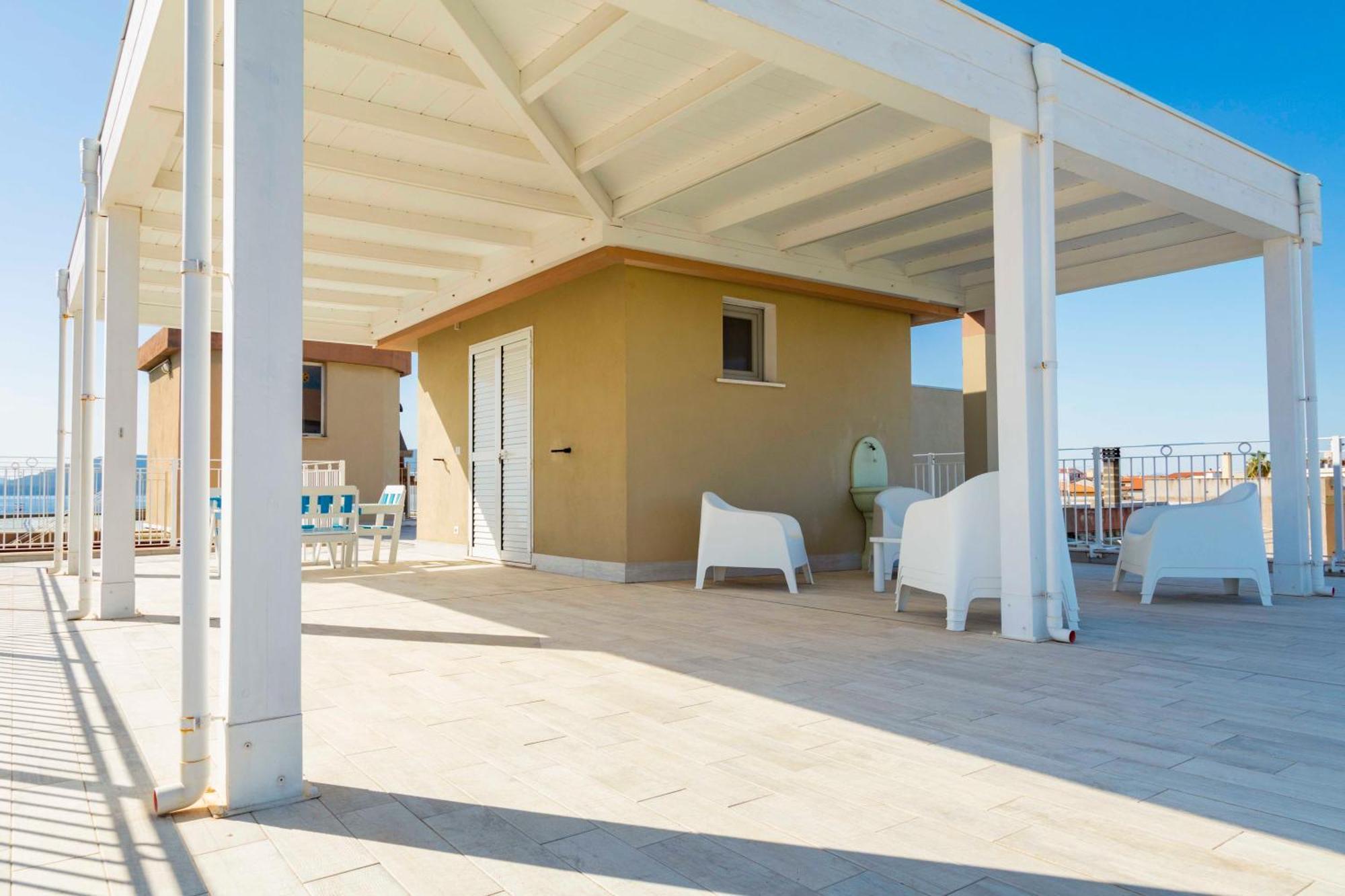 Lovealghero Stanze In Attico Vista Mare Buitenkant foto