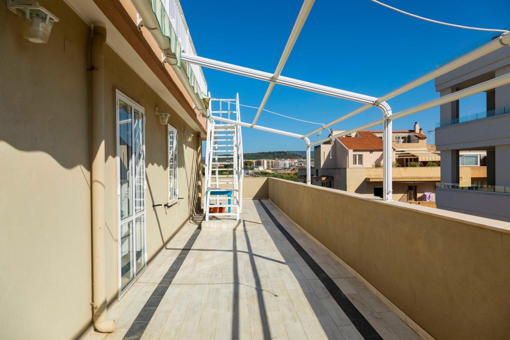 Lovealghero Stanze In Attico Vista Mare Buitenkant foto